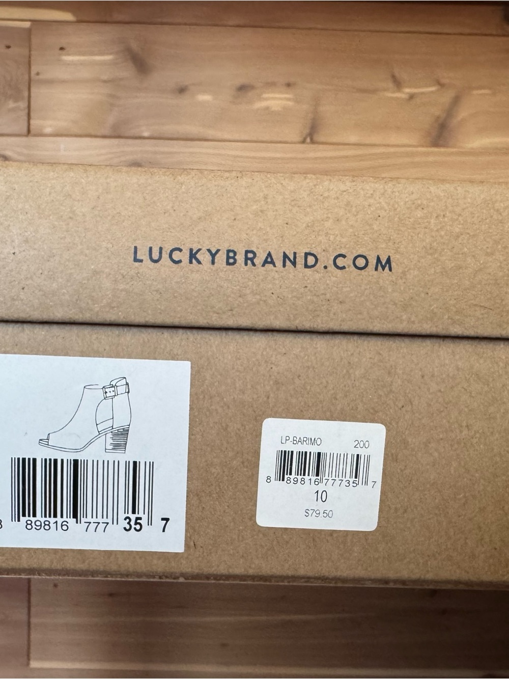 Lucky Brand Kraft Black ankle bootie